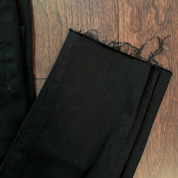 ARITZIA DENIM FORUM Black Skinny Jeans. Size 24. Lola High Rise Skinny Crop. - Picture 3 of 4
